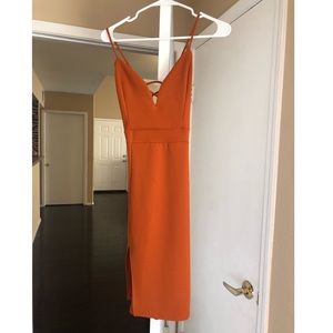 Burnt Orange Dress